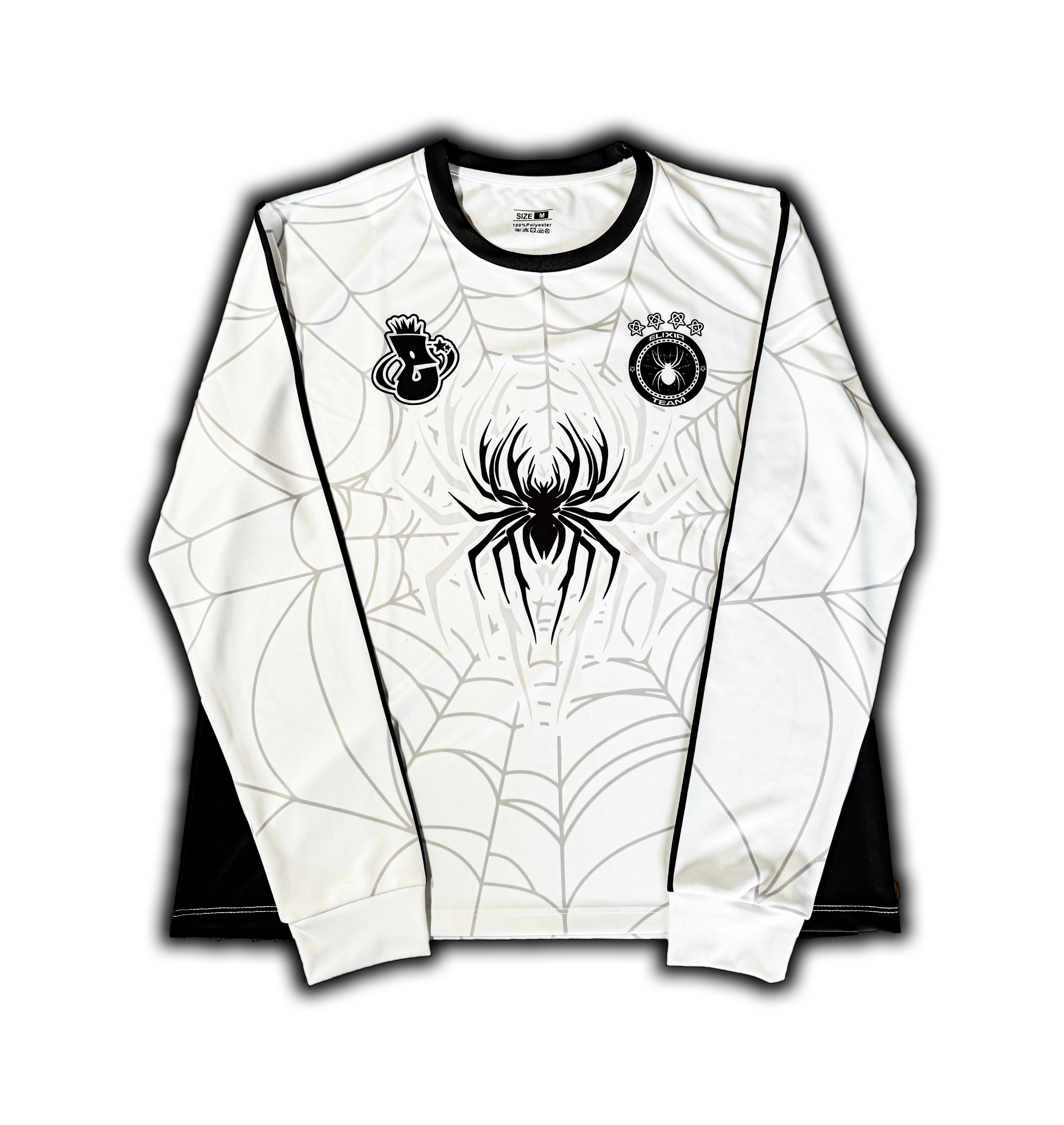 Elixir Spider White Football T-Shirt