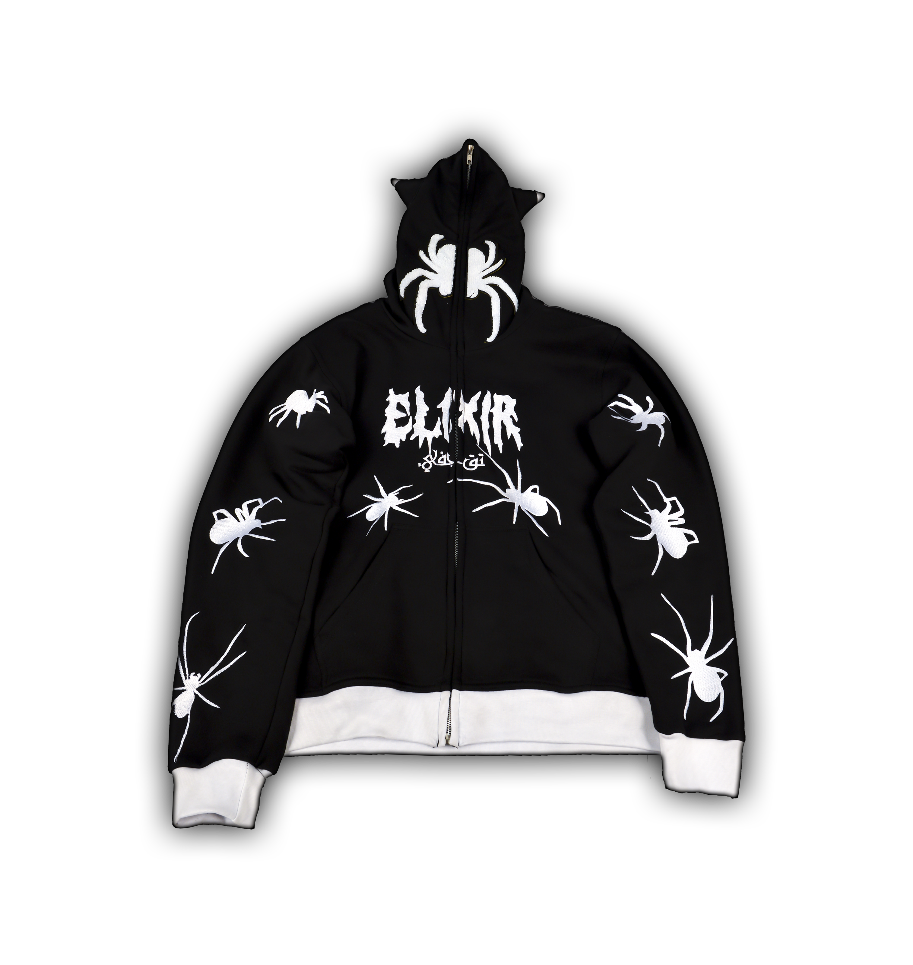 Elixir Spiders Black Full Zip