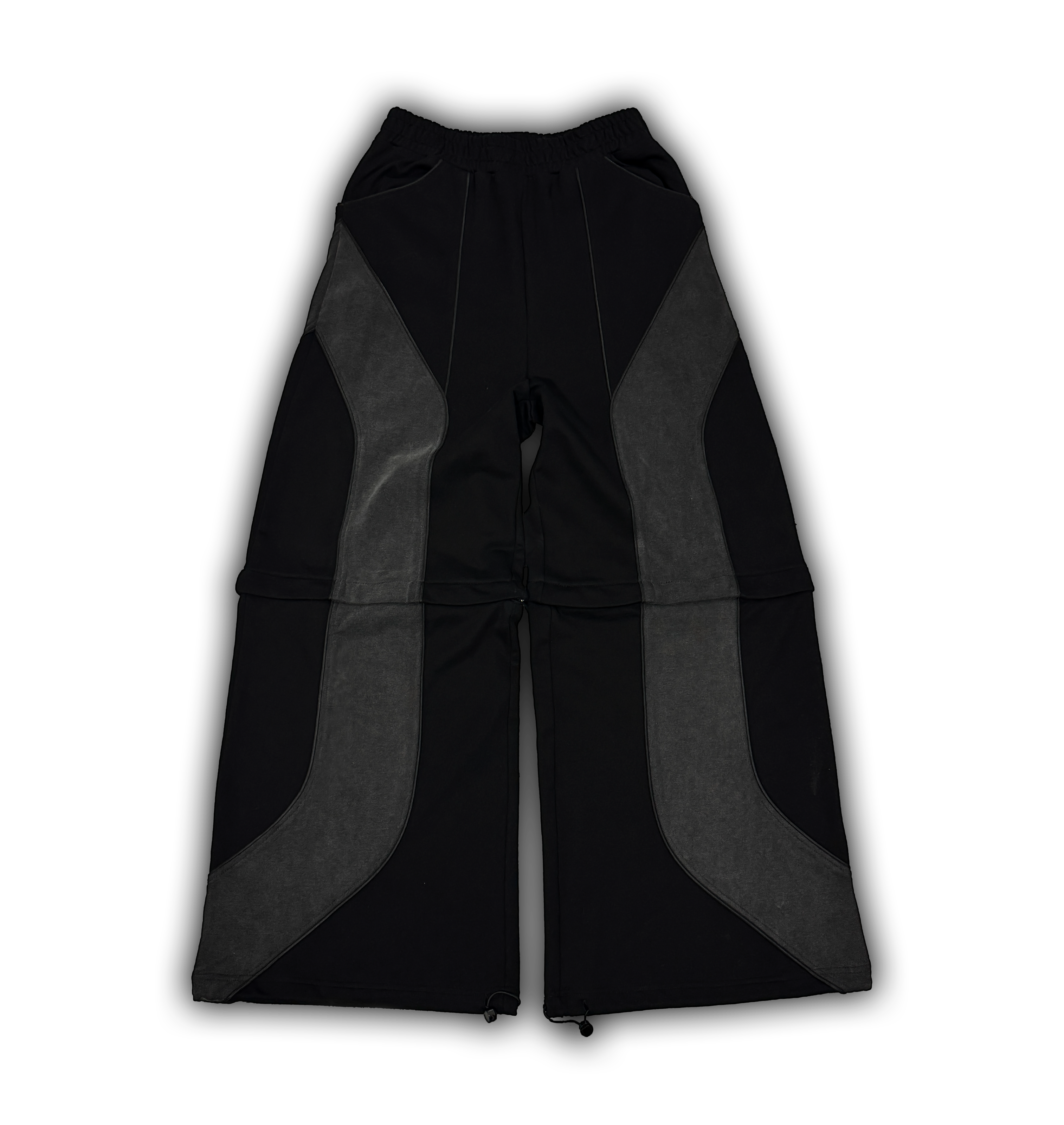 Elixir Detachable Gray-Black Tracksuit Pants