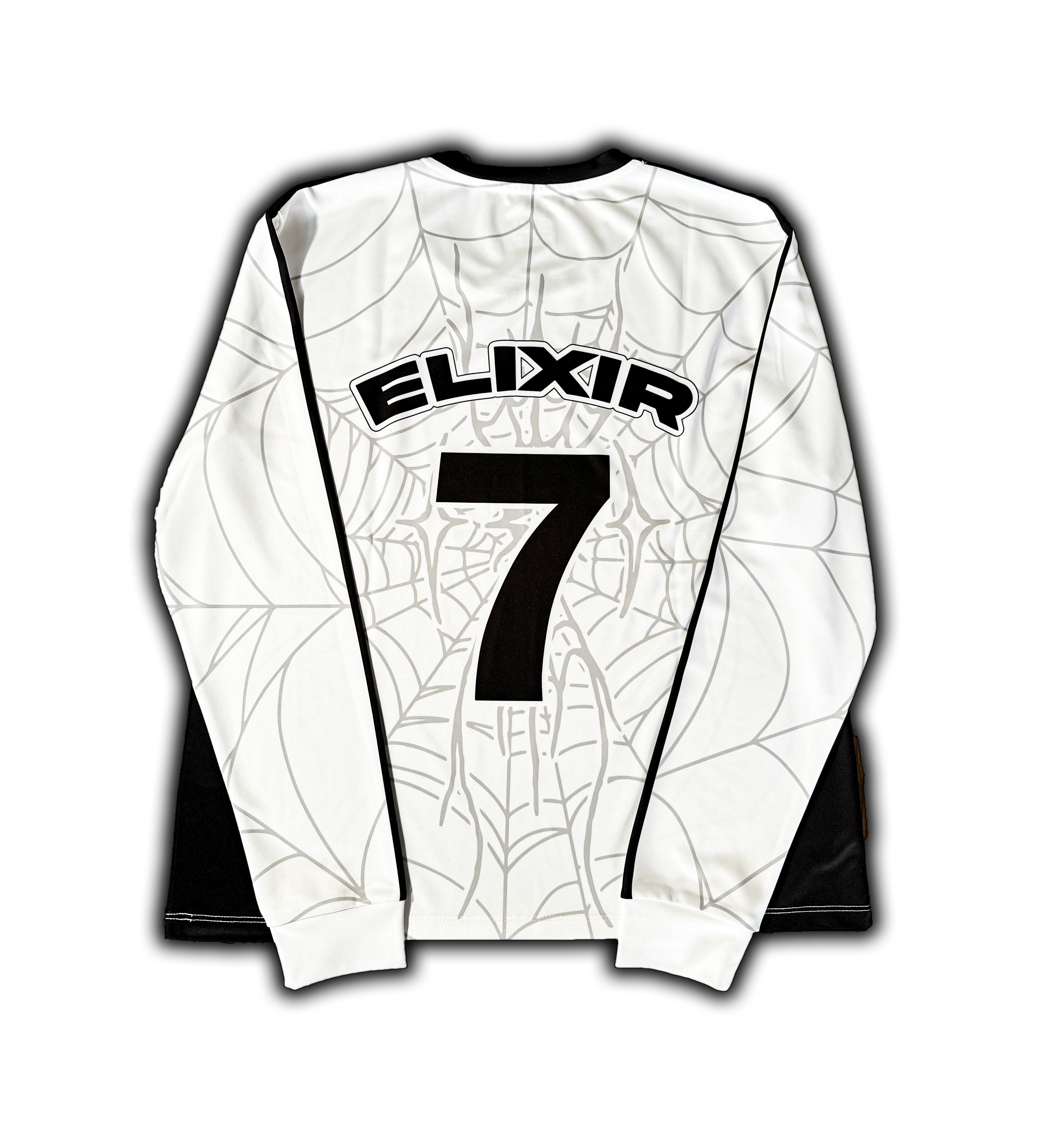 Elixir Spider White Football T-Shirt