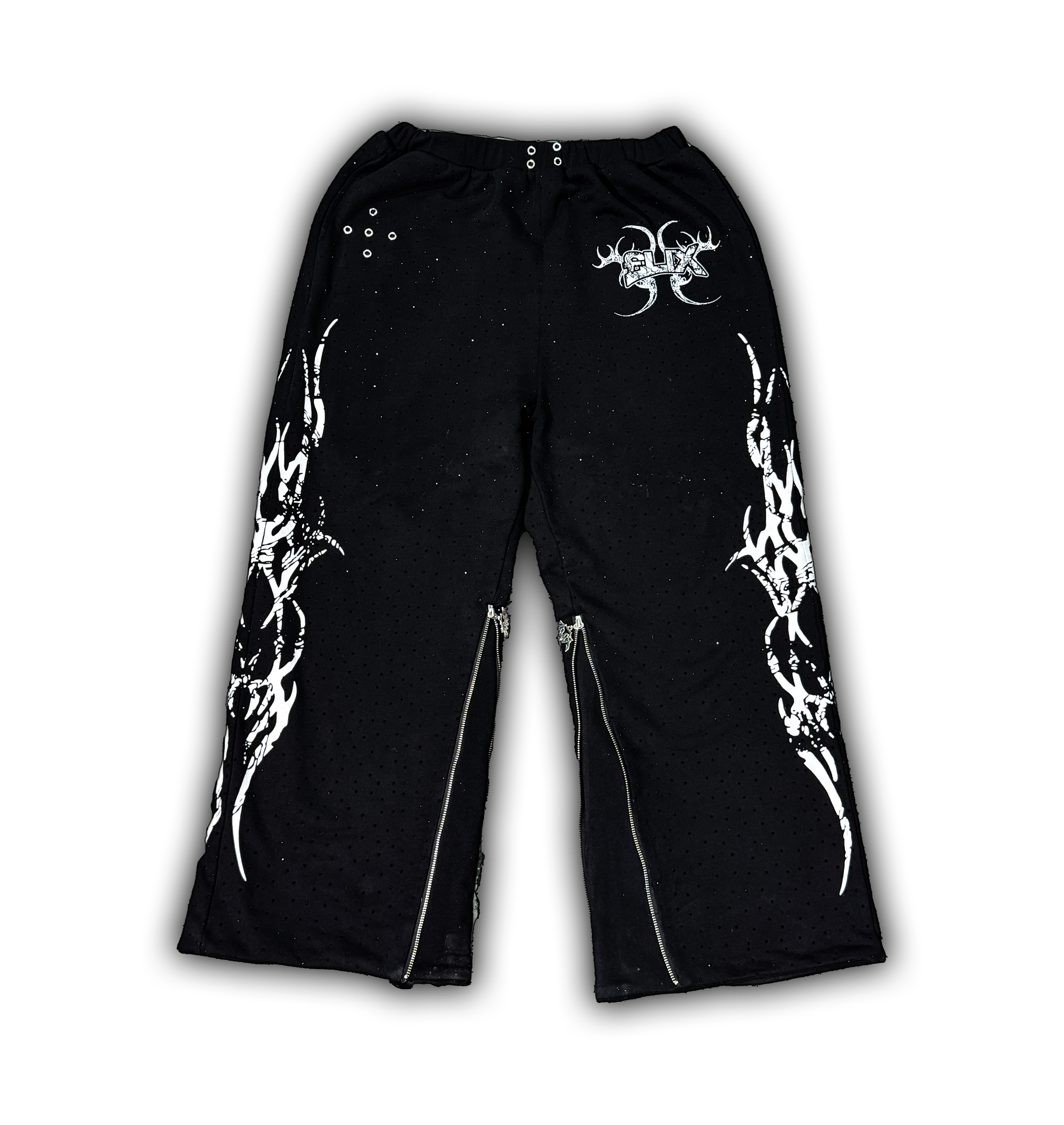 Elixir Rhinestones Tracksuit Pants