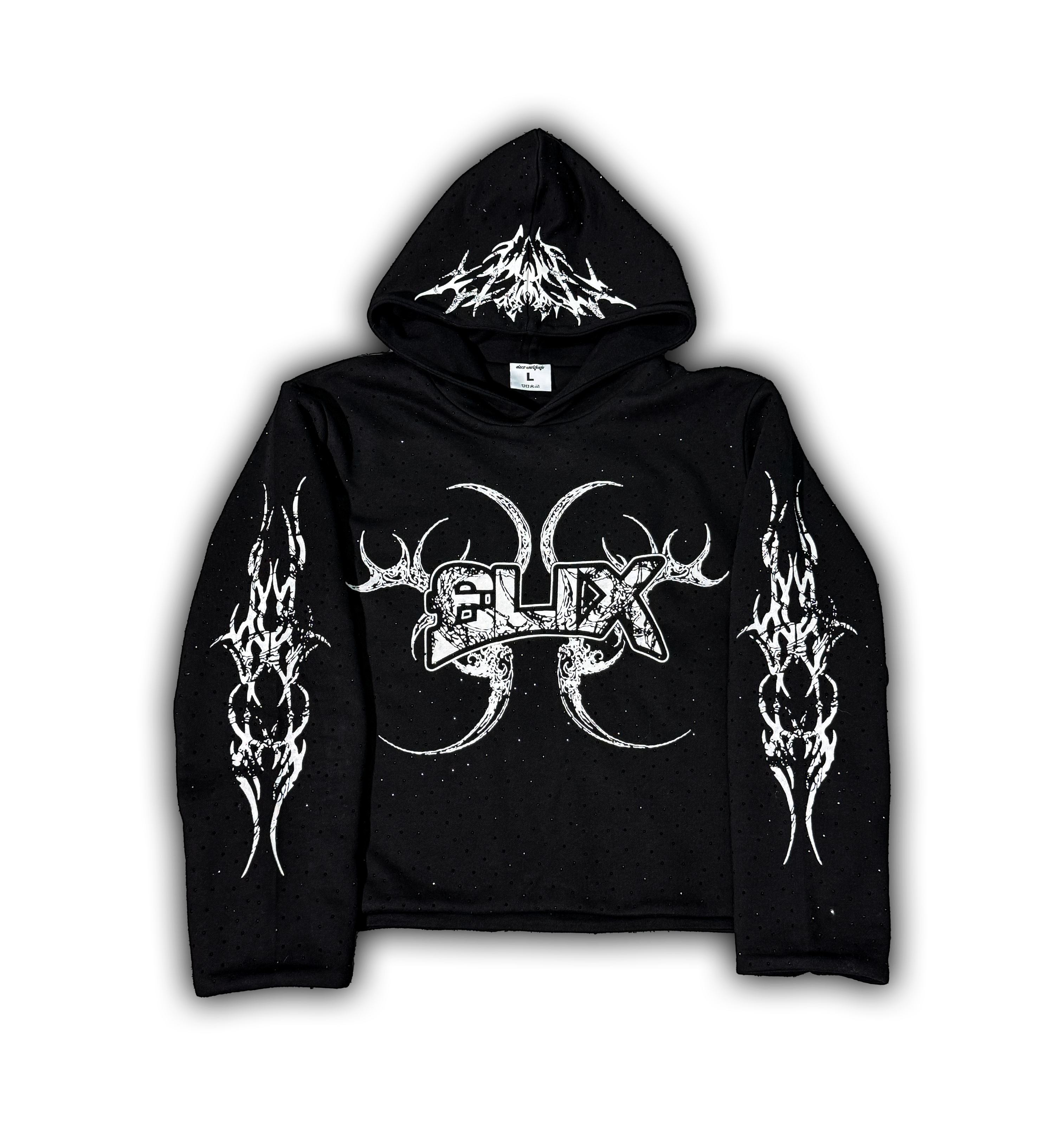 Elixir Rhinestones Tracksuit Hoodie