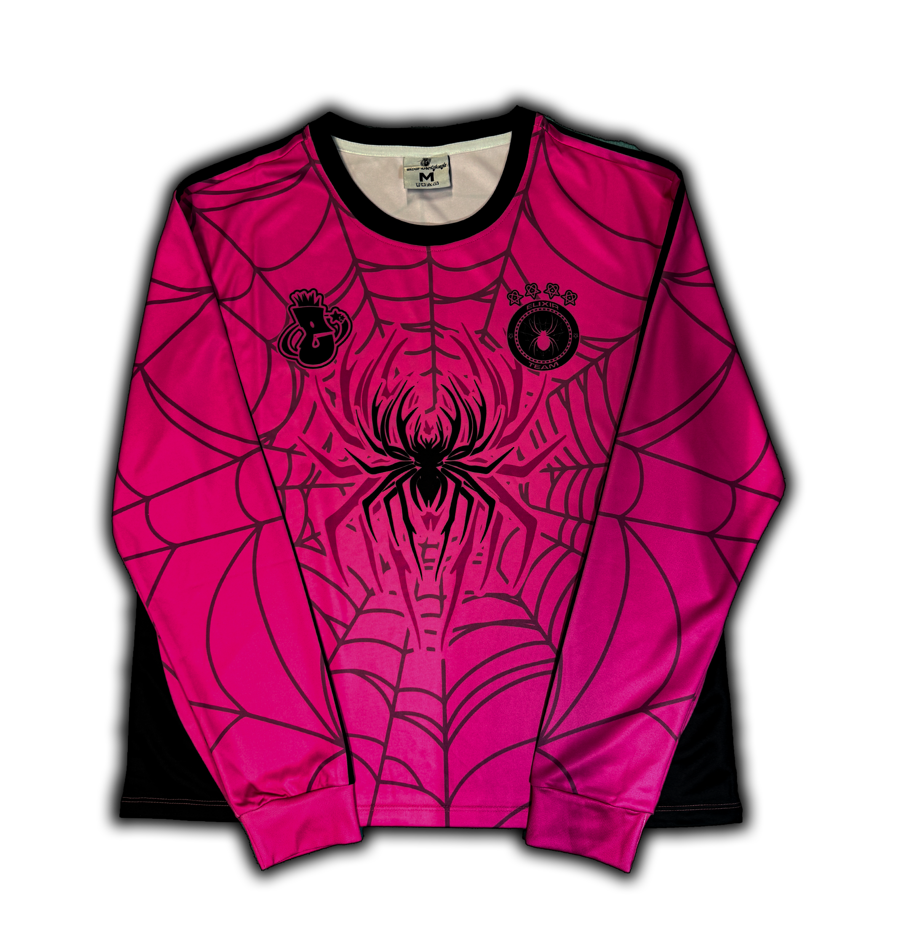 Elixir Spider PINK-BLACK Football T-Shirt
