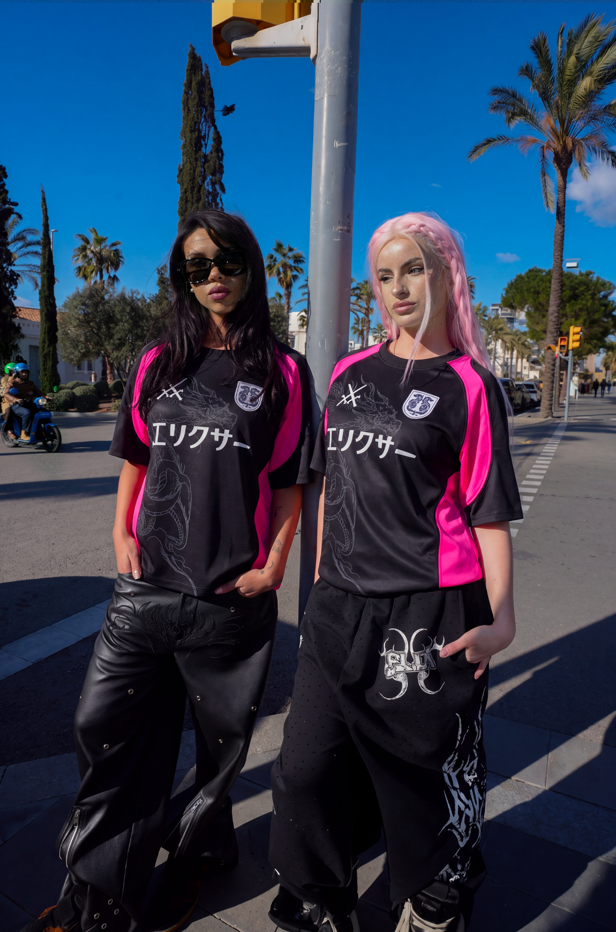 Elixir Japan Pink Football Jersey