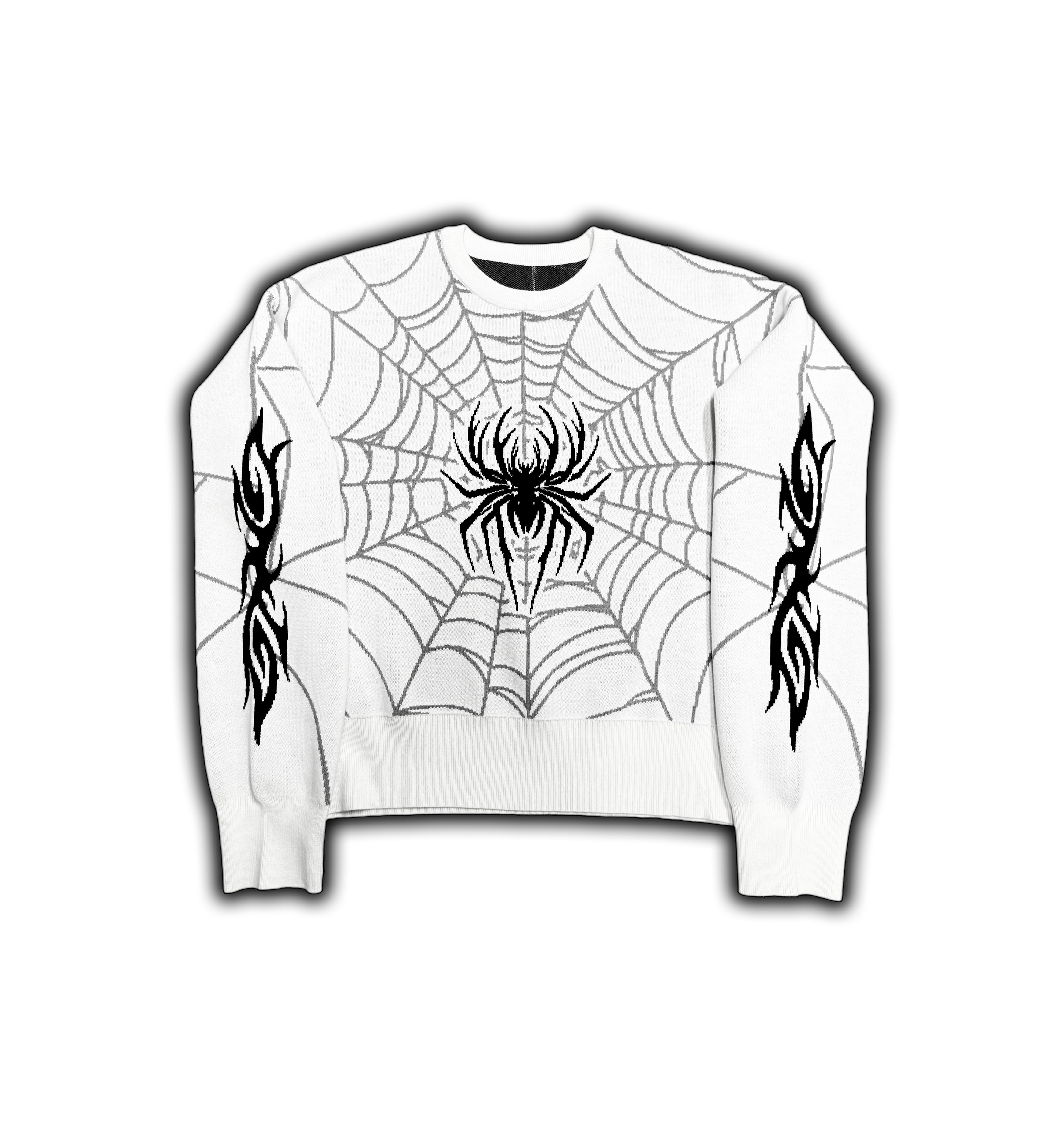 Elixir White Knitted Sweater