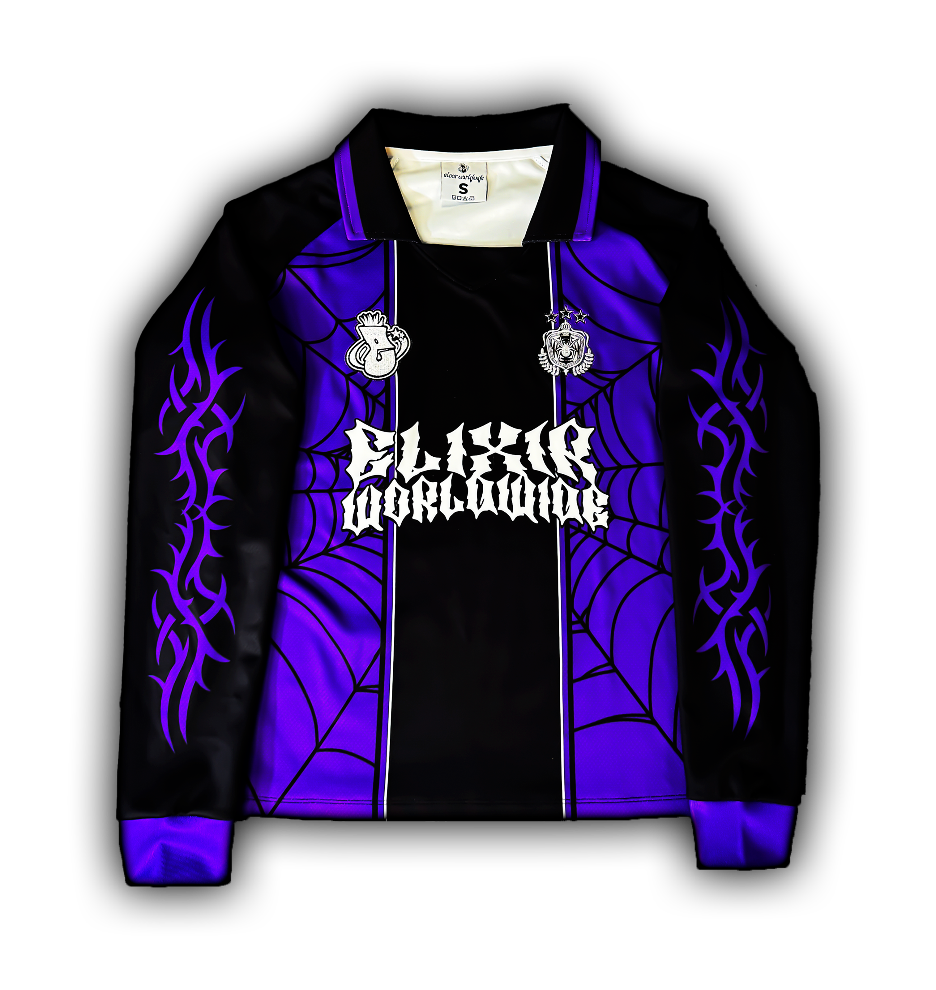 Elixir Purple Long Sleeve 00 Football Jersey