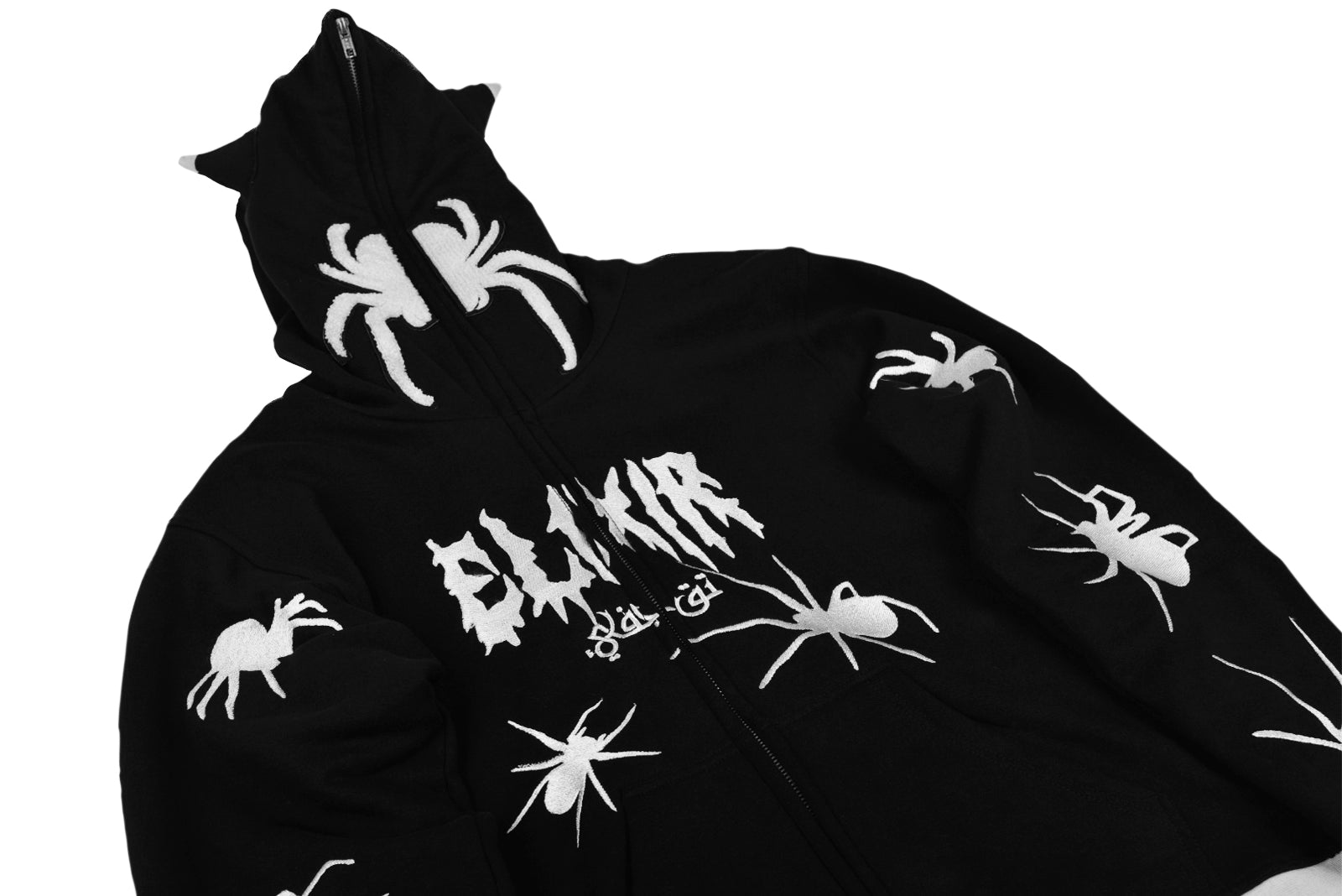 Elixir Spiders Black Full Zip