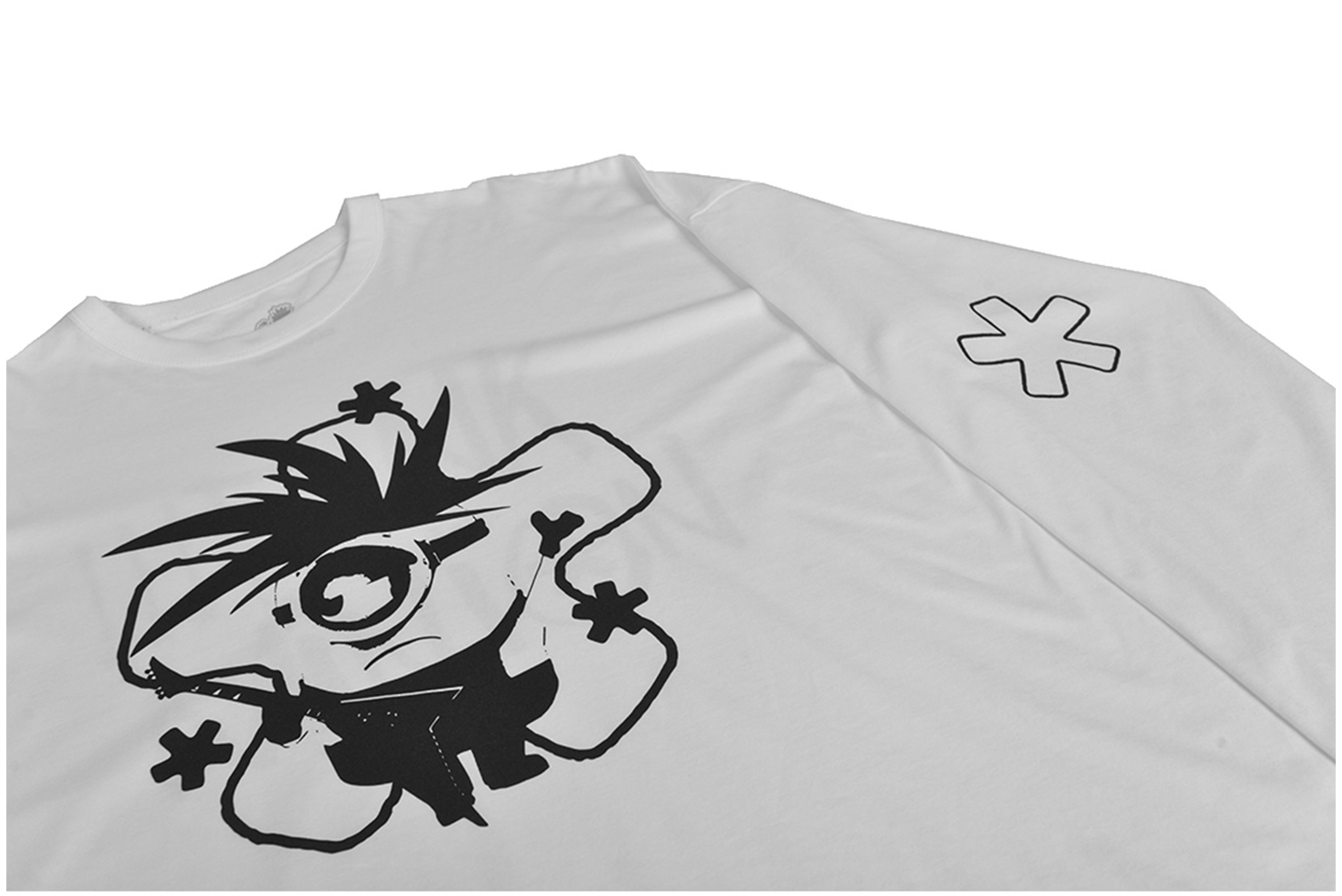 Elixir Punk Minion Long-Sleeve White Tee