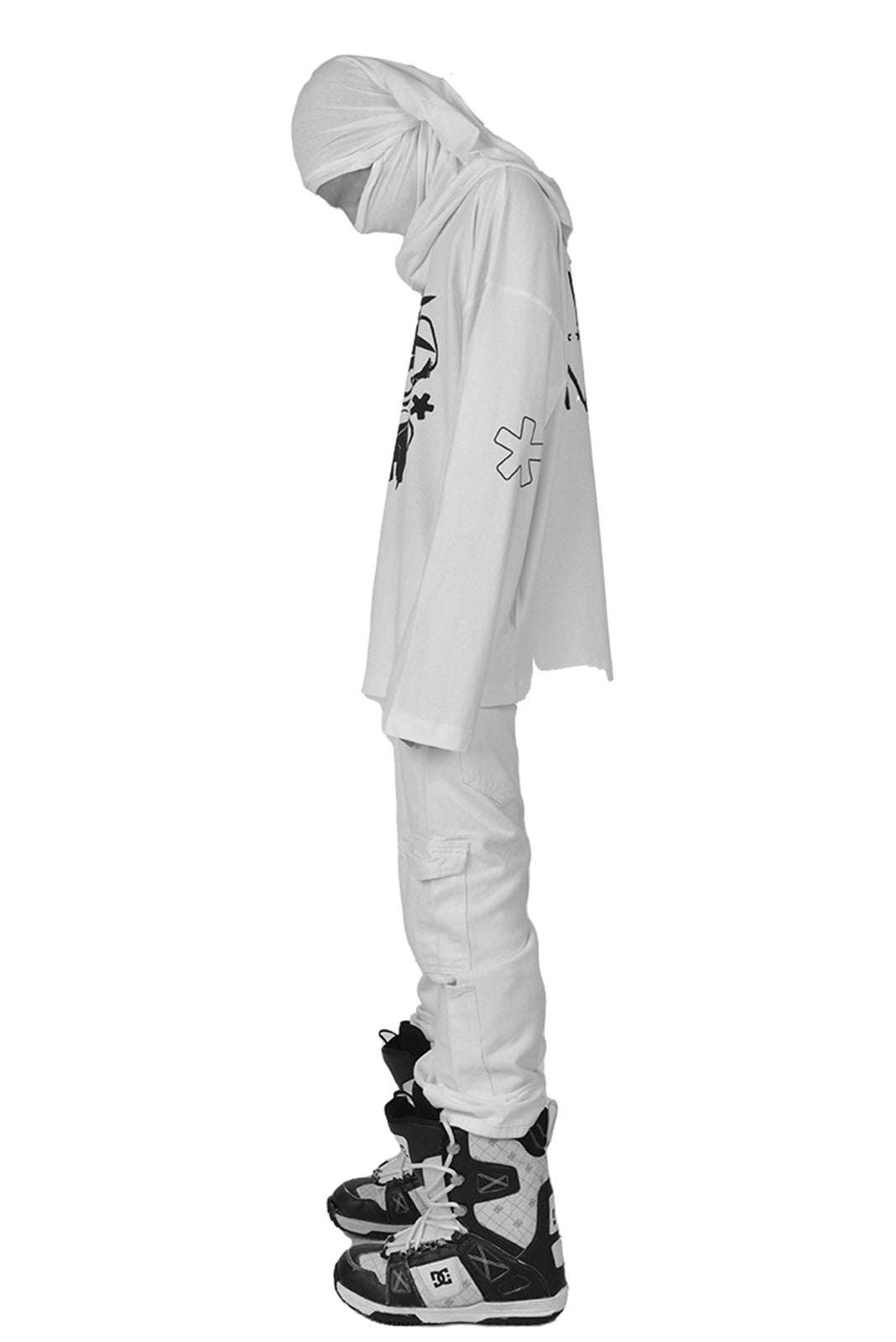 Elixir Punk Minion Long-Sleeve White Tee