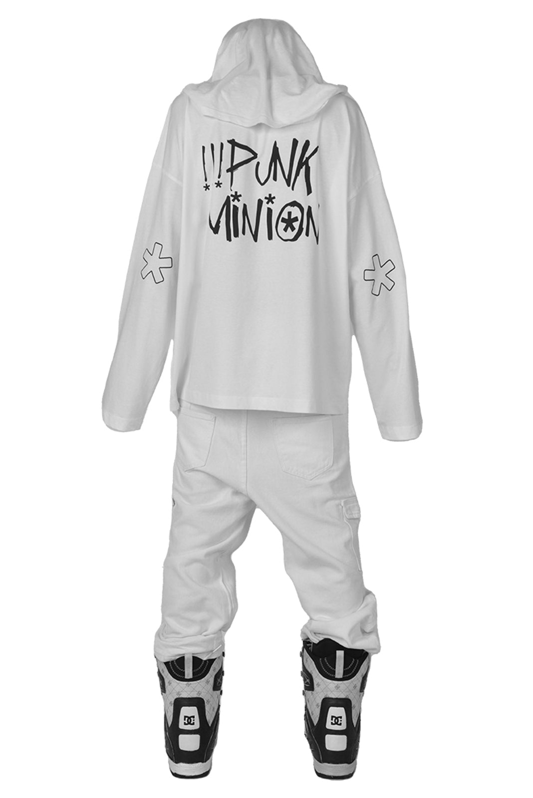 Elixir Punk Minion Long-Sleeve White Tee
