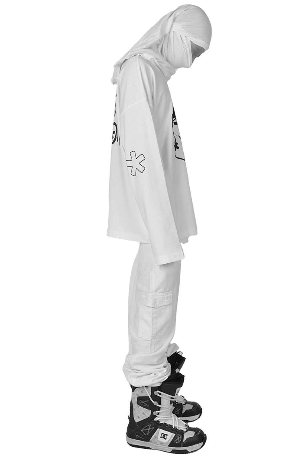 Elixir Punk Minion Long-Sleeve White Tee