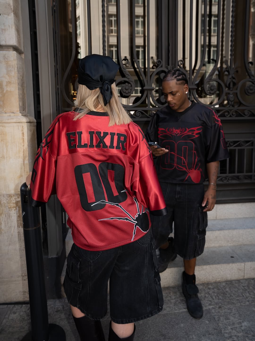 Elixir NFL Spider Red-Black Jersey