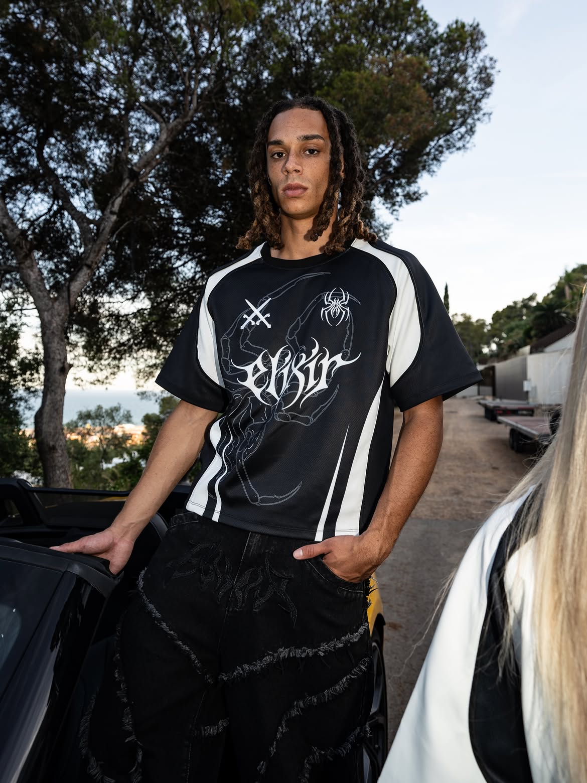Elixir Spider White Football Jersey