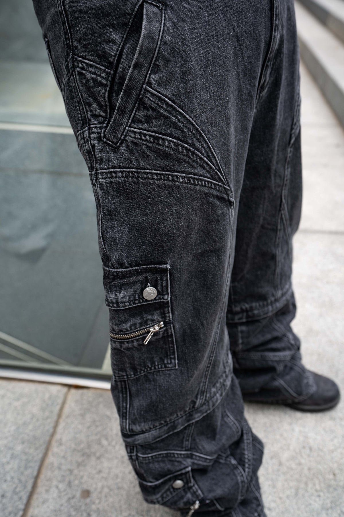 Elixir Detachable Gray Jeans