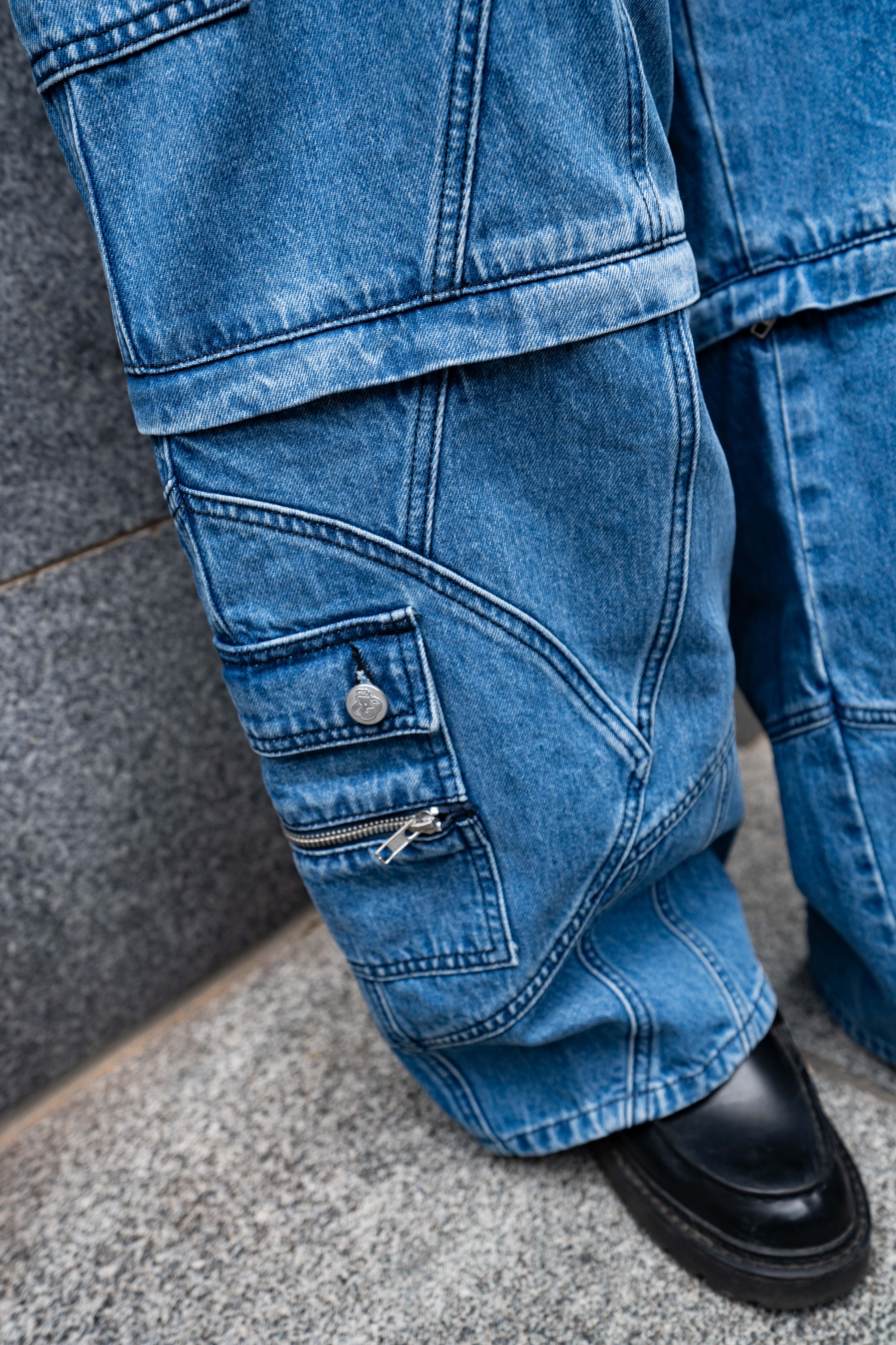 Elixir Detachable Blue Jeans