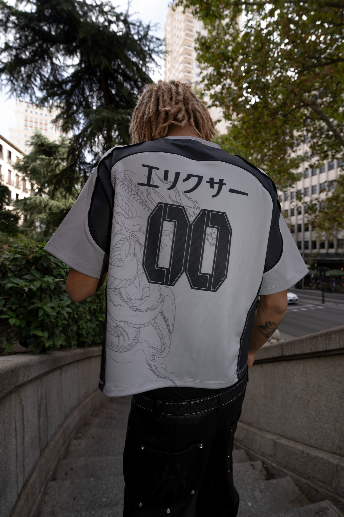 Elixir Japan Gray Football Jersey