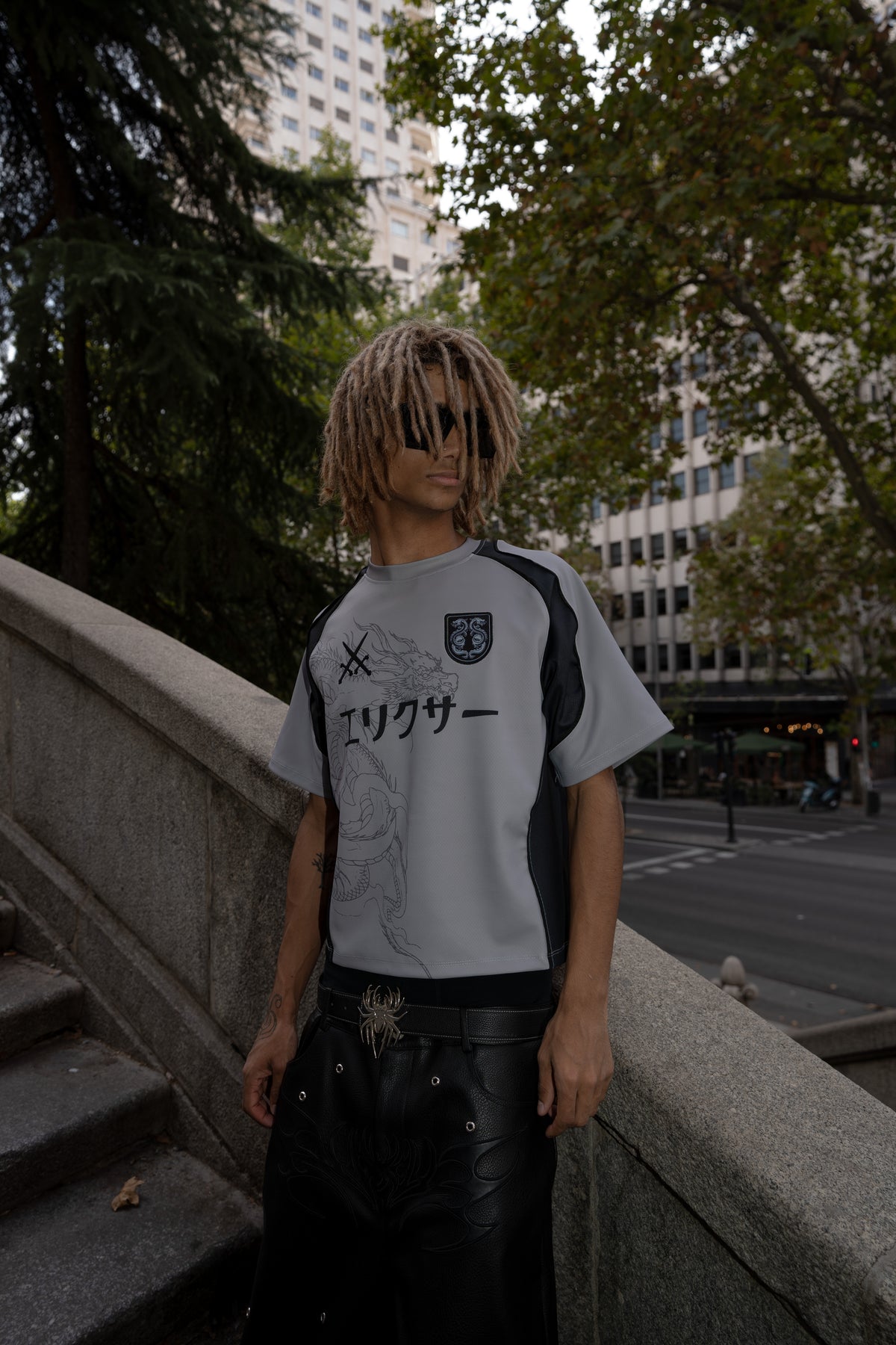 Elixir Japan Gray Football Jersey
