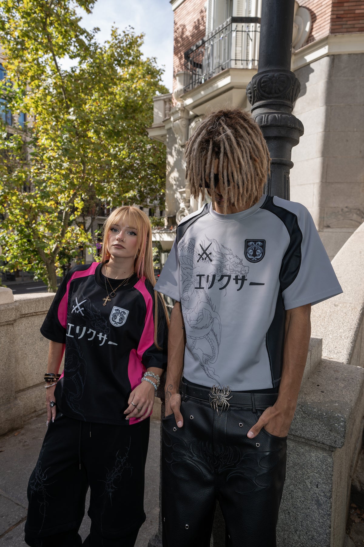 Elixir Japan Gray Football Jersey
