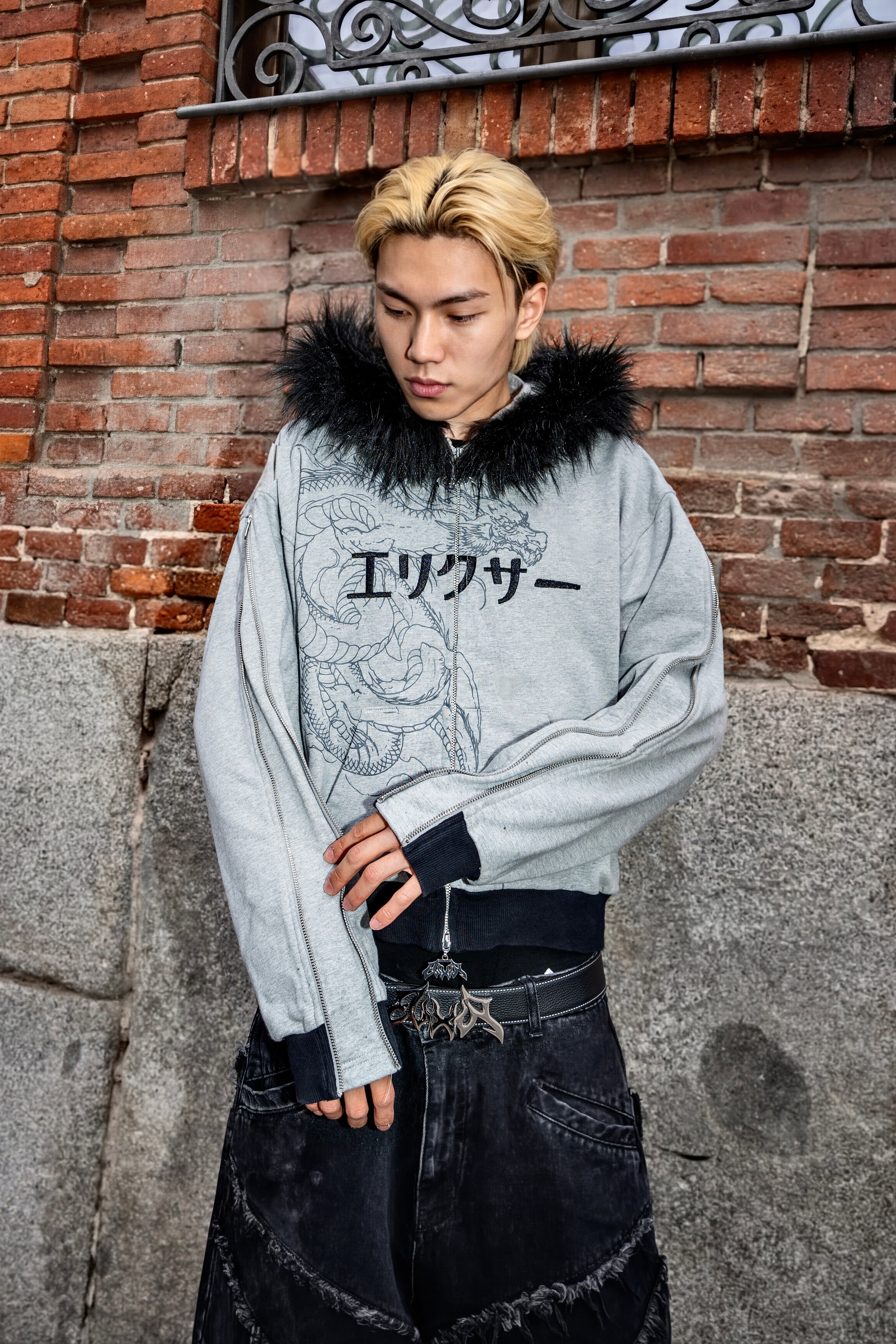 Elixir Japan Gray Hoodie