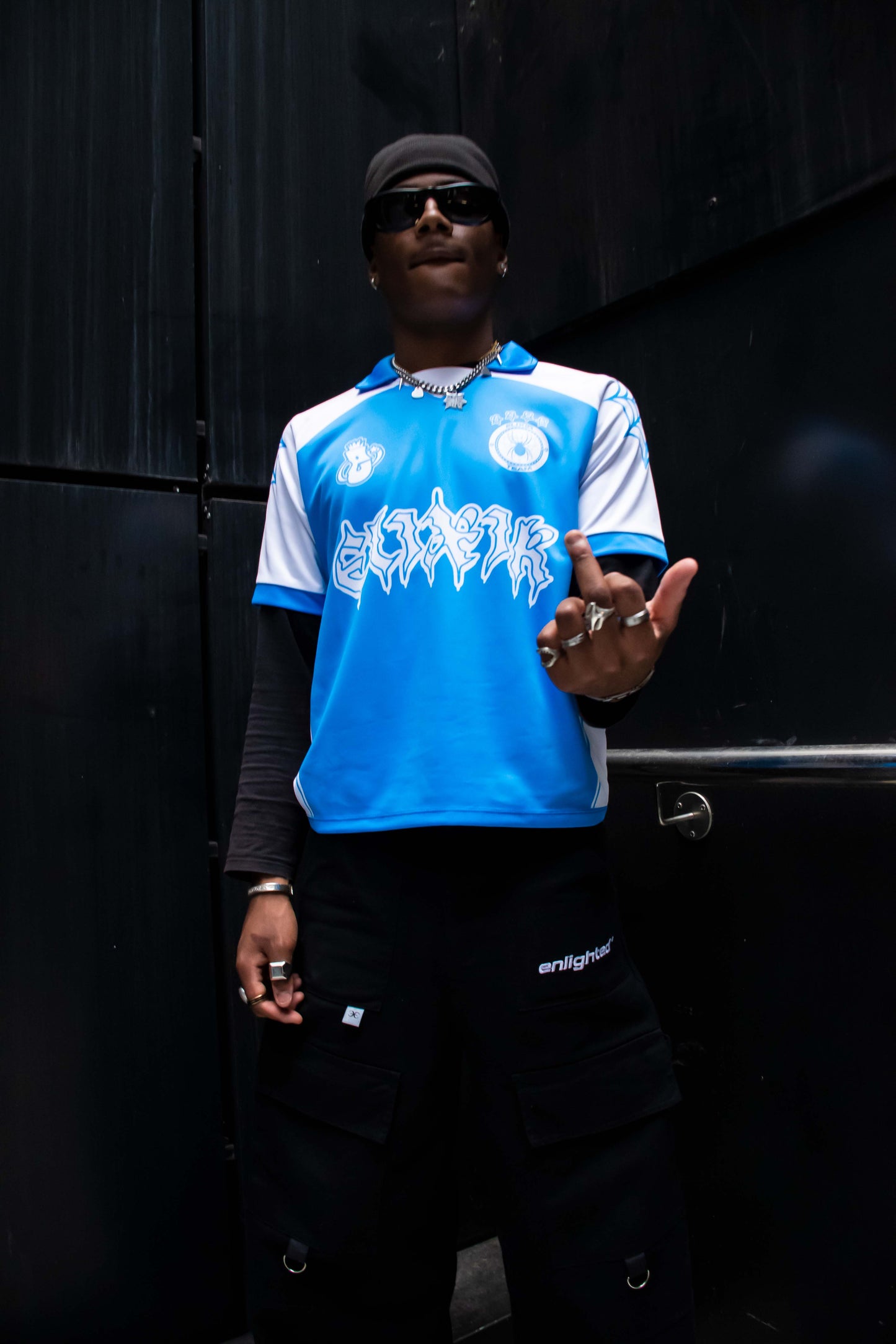 Elixir 10 Sky Blue Football Jersey