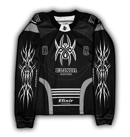 Elixir Racing Motocross Black Jersey