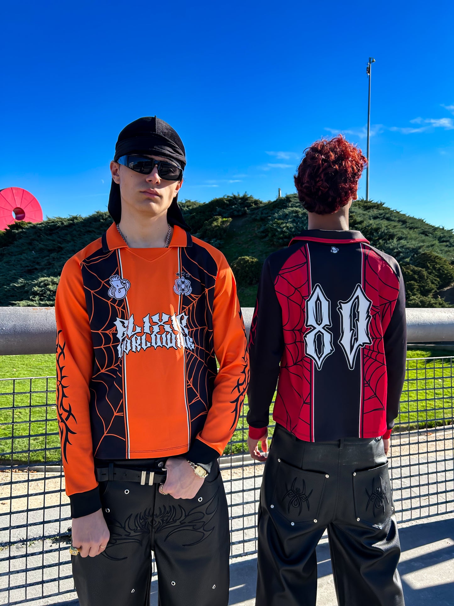 Elixir Orange Long Sleeve 00 Football Jersey