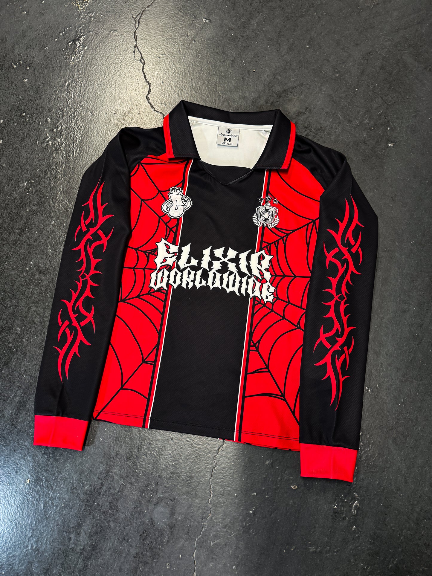 Elixir Milan Long Sleeve Football Jersey