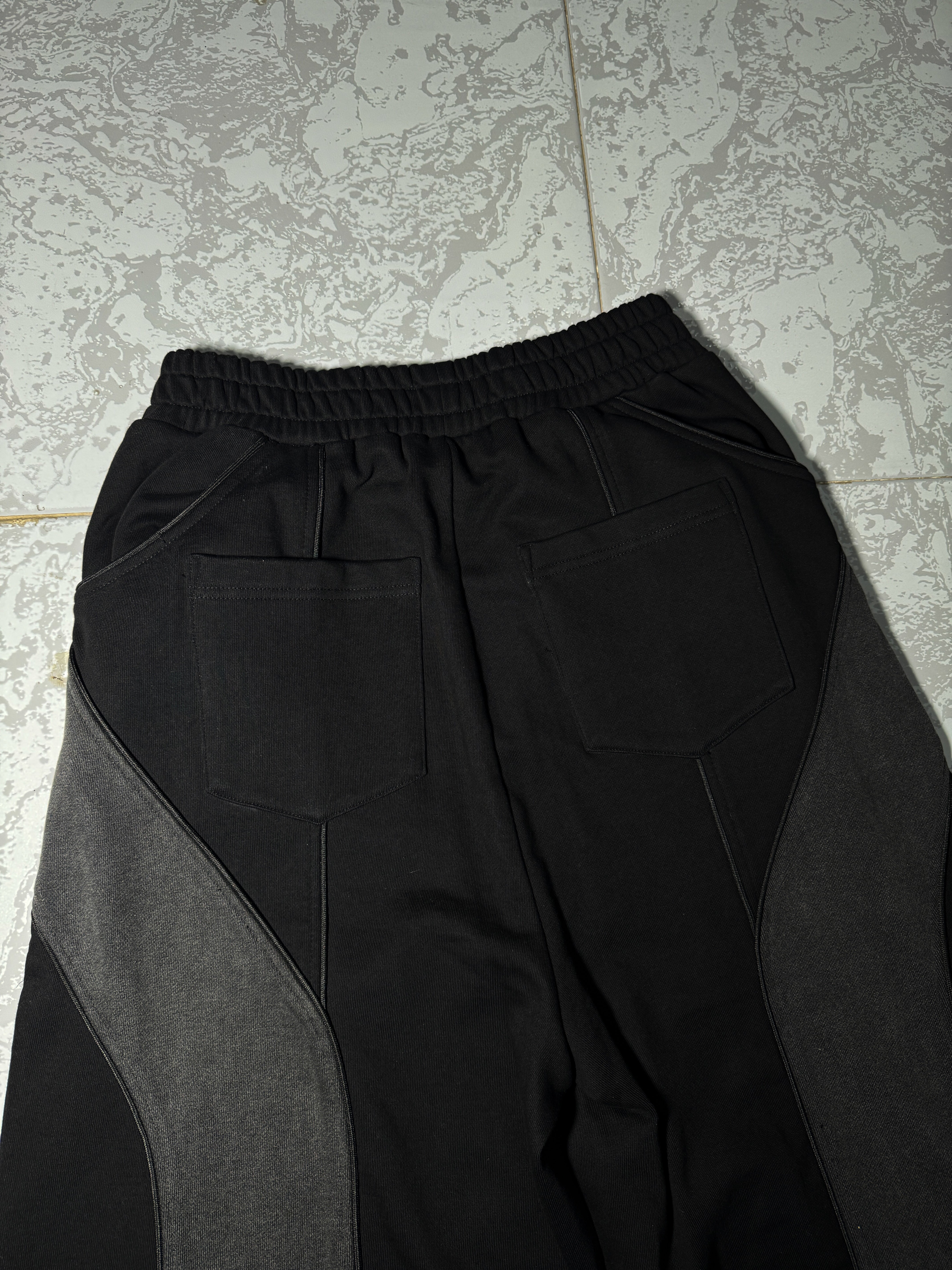 Elixir Detachable Gray-Black Tracksuit Pants