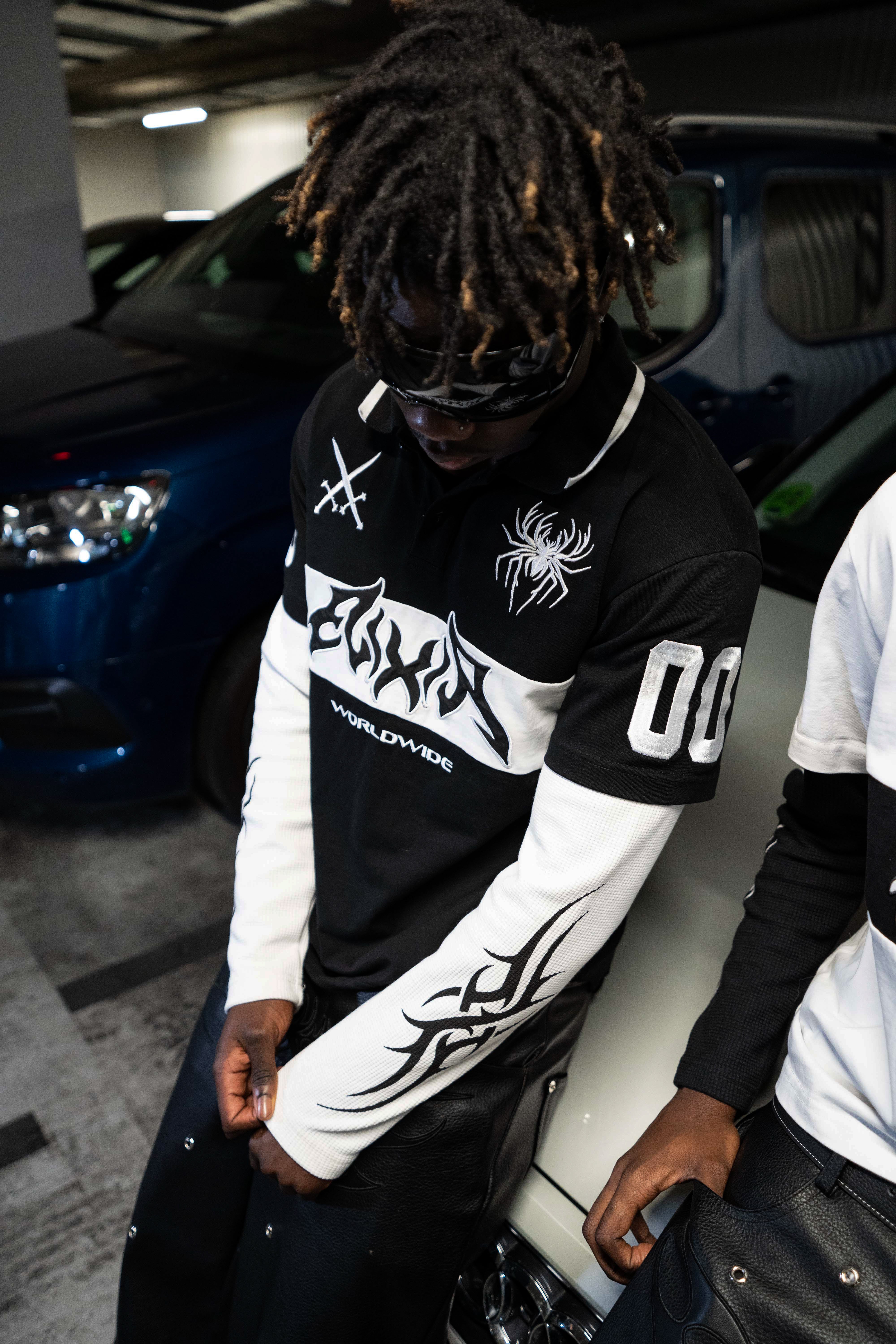 Elixir 00 Black Tribal Polo