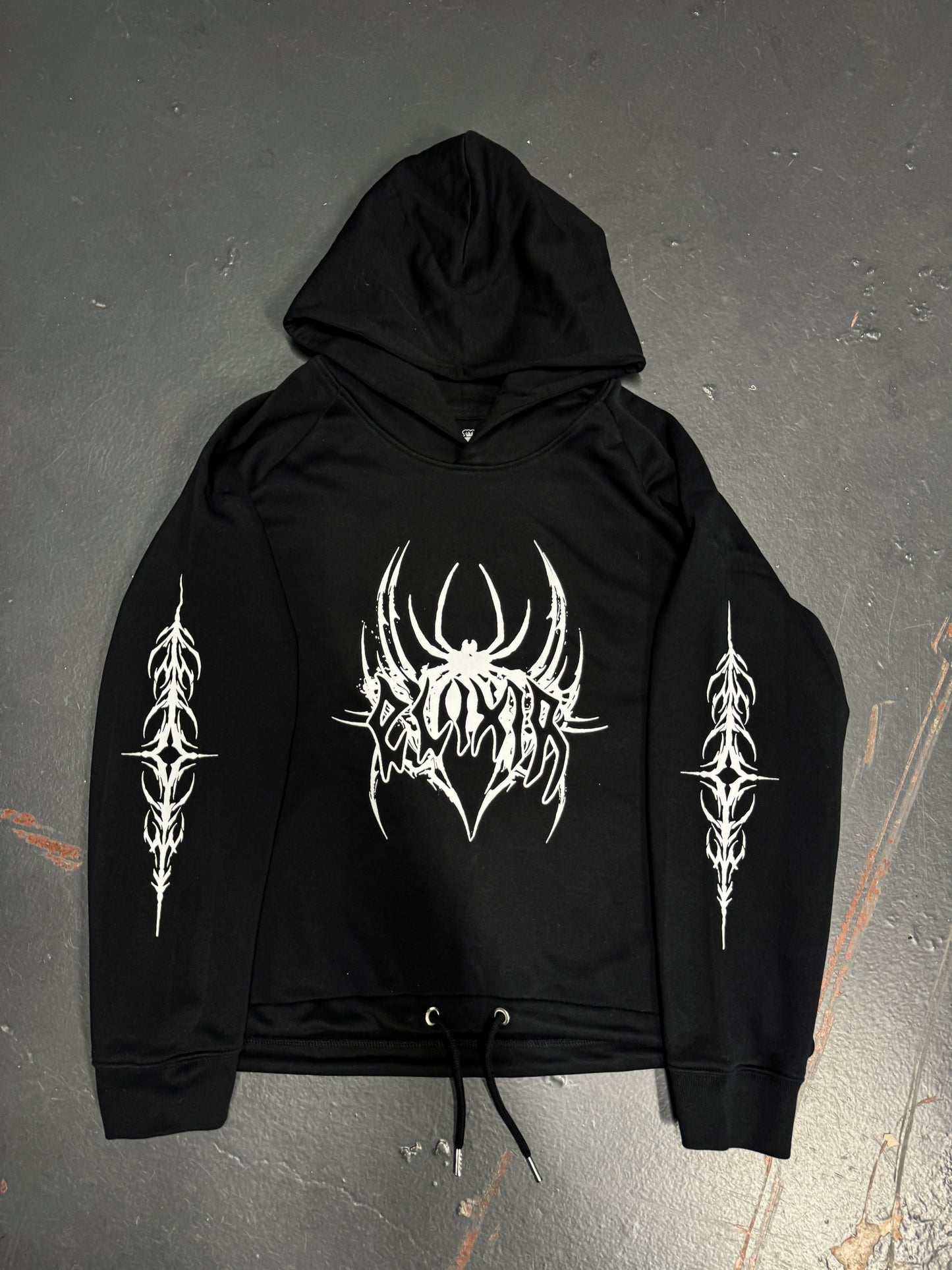 Elixir Black Laces Hoodie