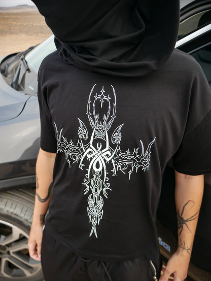 ELIXIR SPIDER TRIBAL black T-SHIRT