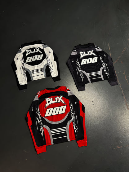 Elixir Racing Motocross Black Jersey