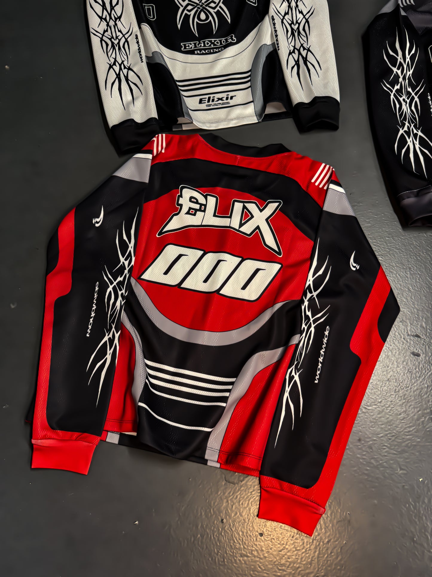 Elixir Racing Motocross Red Jersey