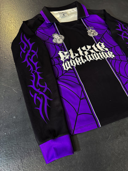 Elixir Purple Long Sleeve 00 Football Jersey