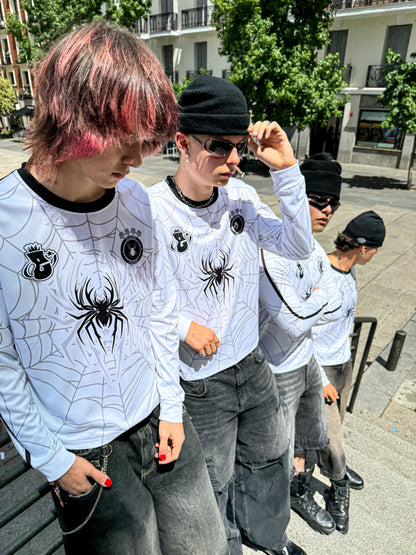 Elixir Spider White Football T-Shirt