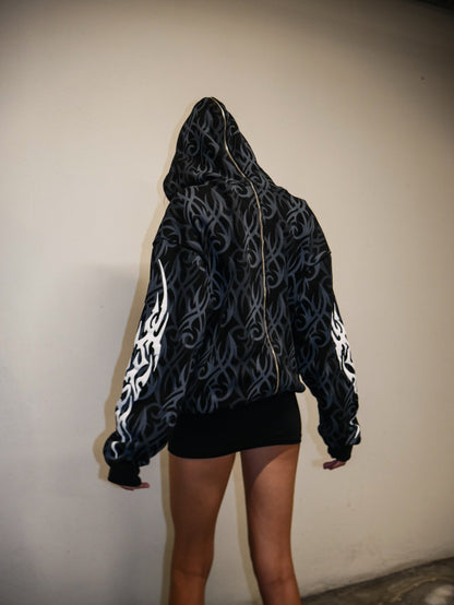 ELIXIR DIAGONAL TRIBAL ZIP-UP