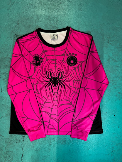 Elixir Spider PINK-BLACK Football T-Shirt