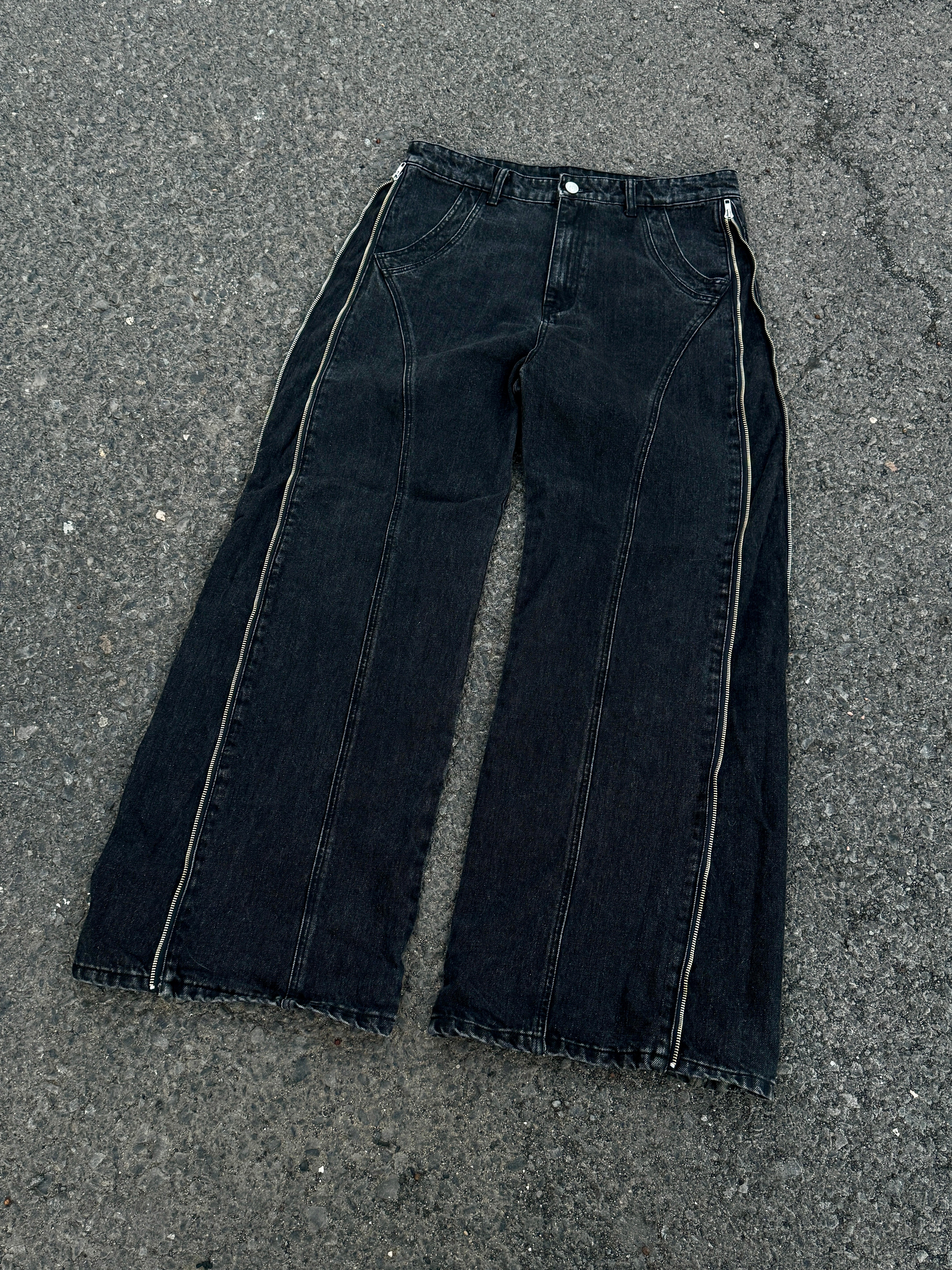 Elixir Black Winter Denim Set Jeans