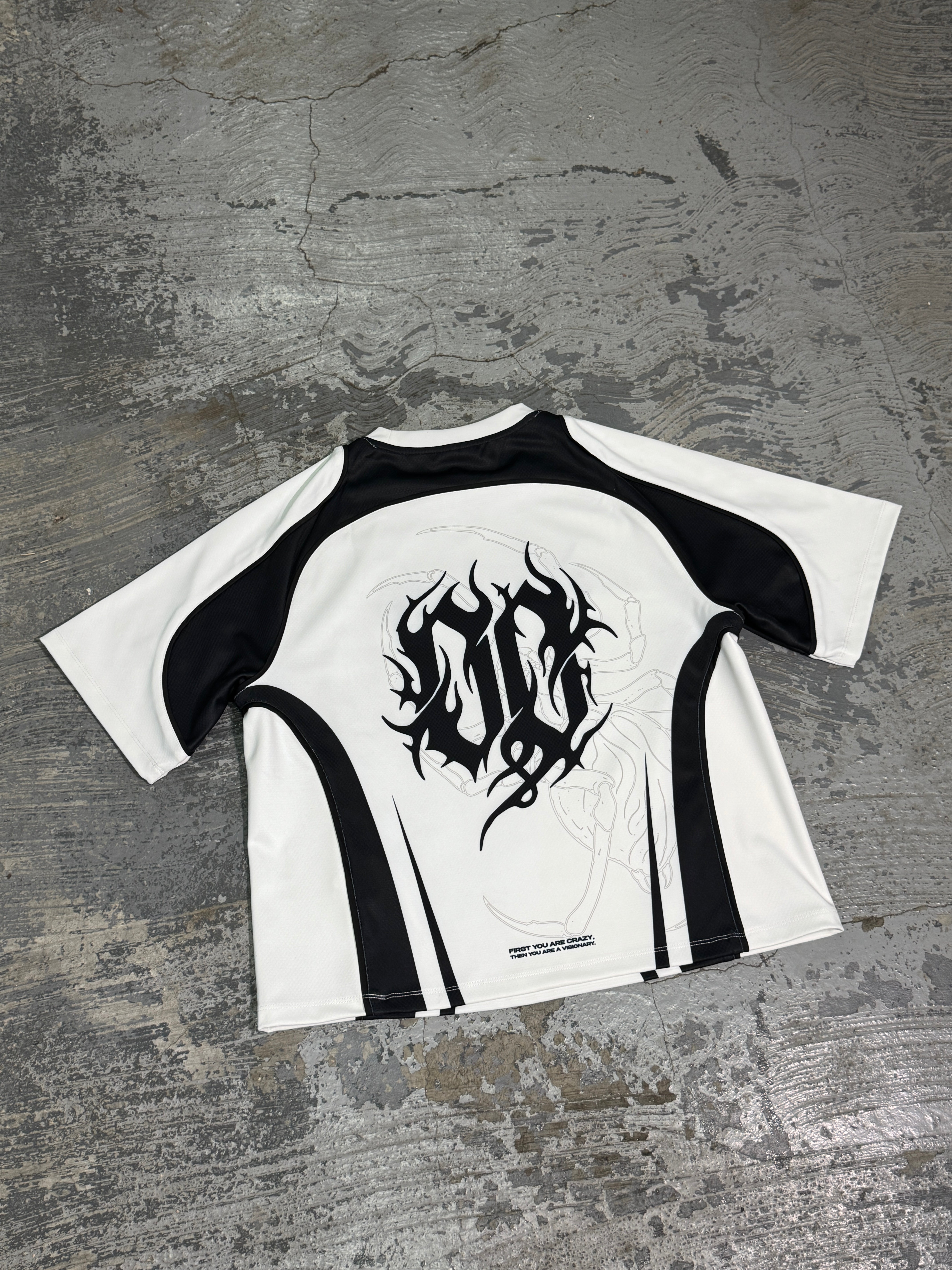 Elixir Spider White Football Jersey