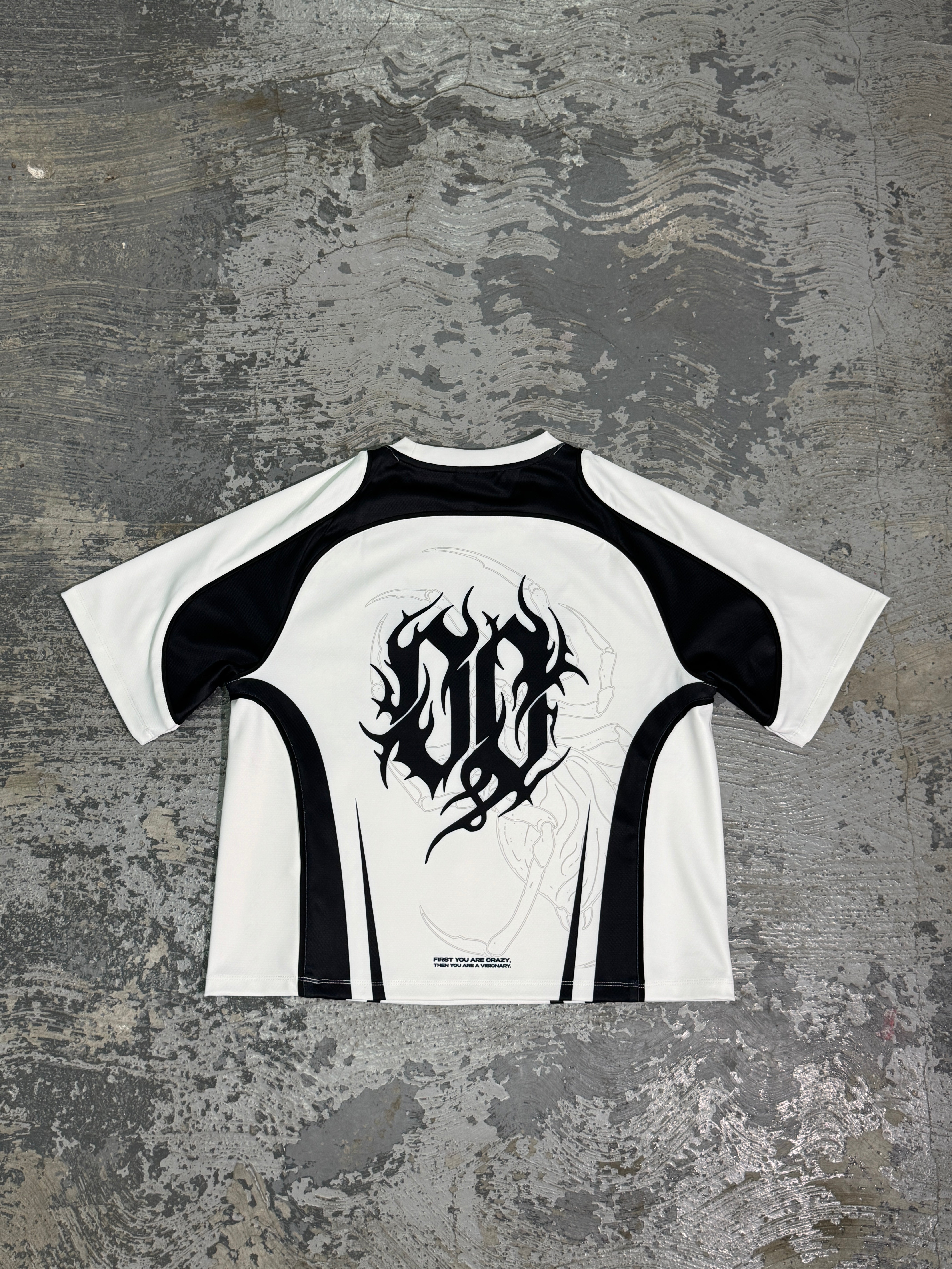 Elixir Spider White Football Jersey