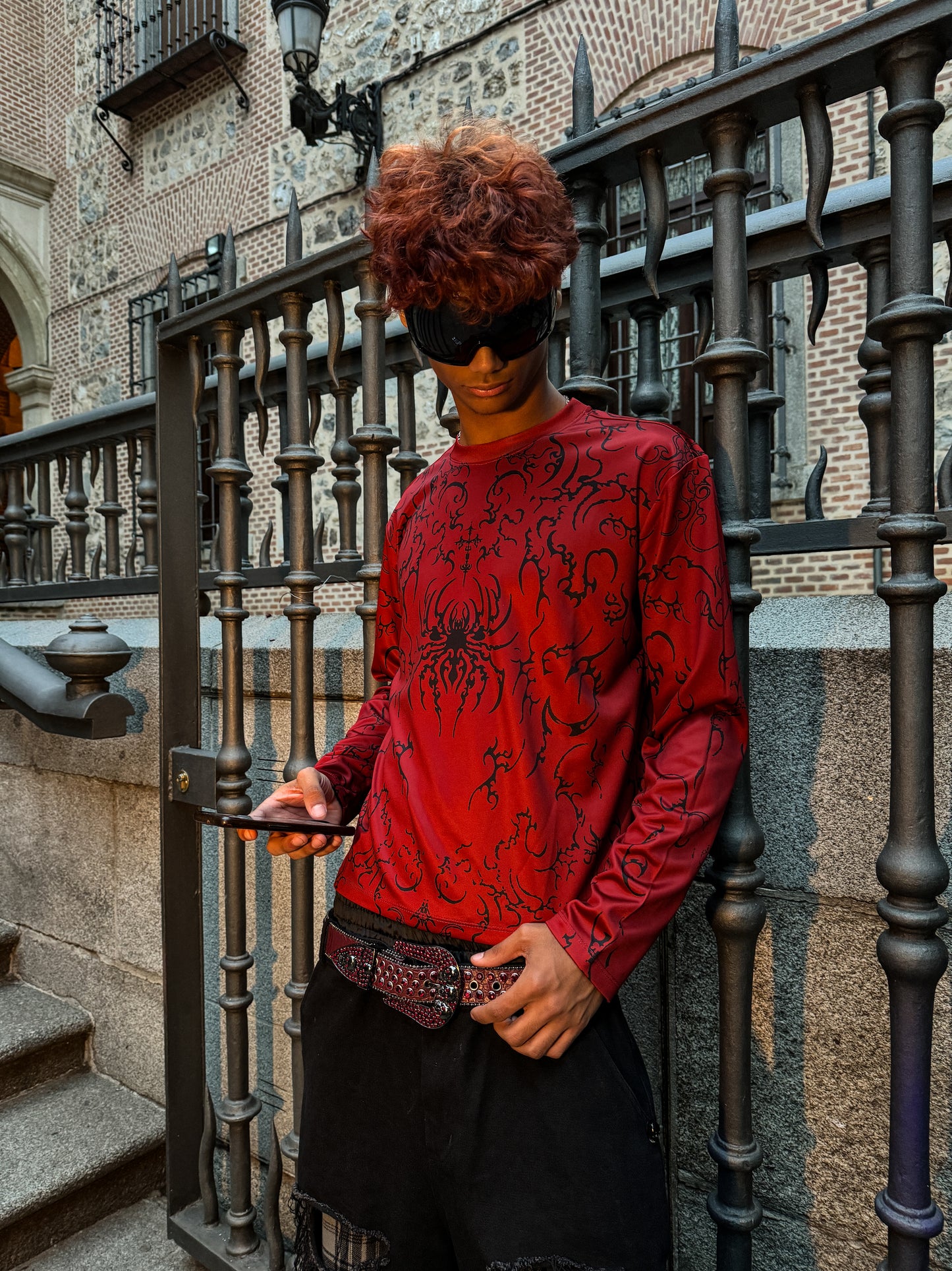 Elixir Tribal Red Long-Sleeve