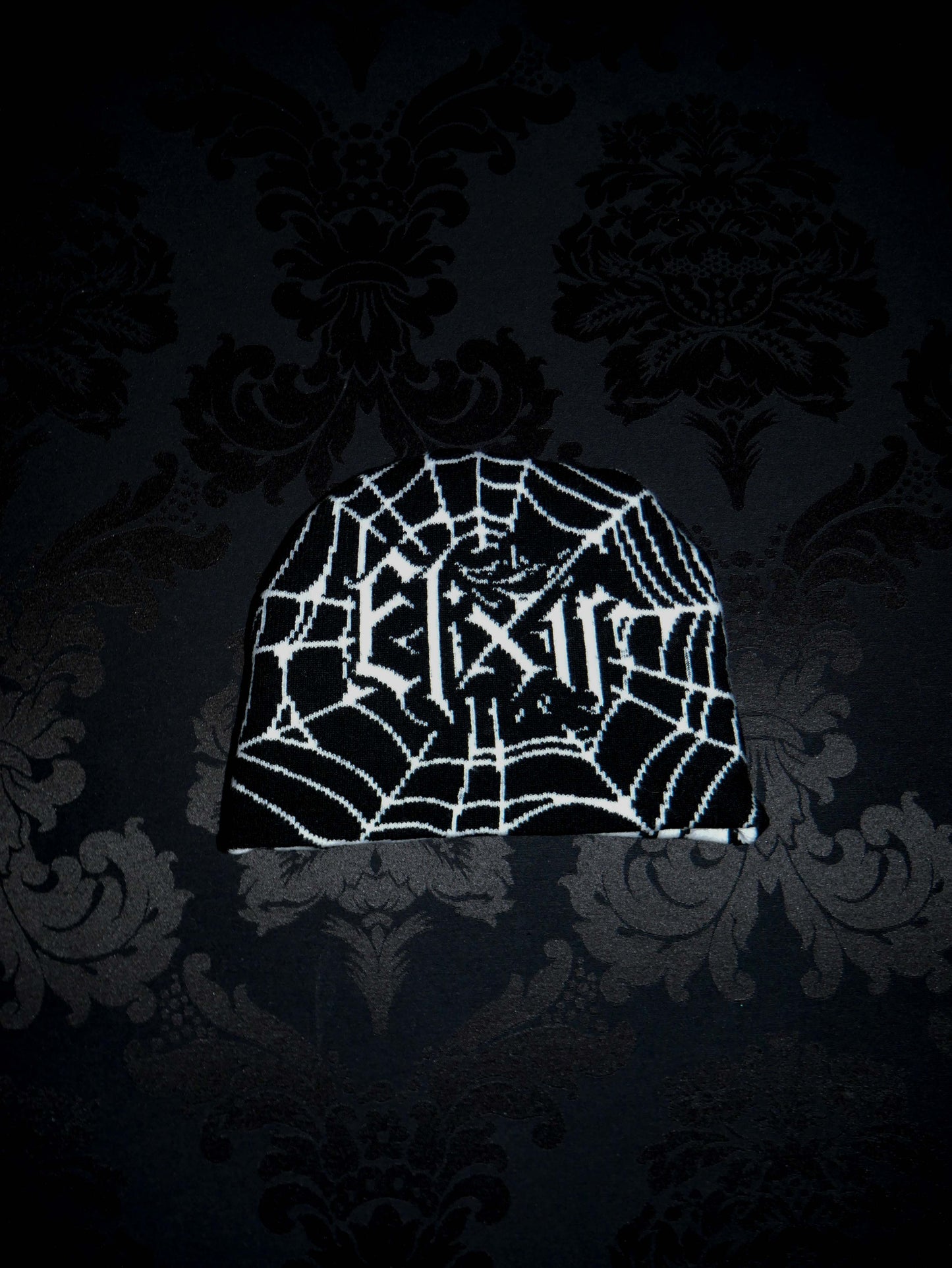 Elixir Reversible Spider-Web Beanie