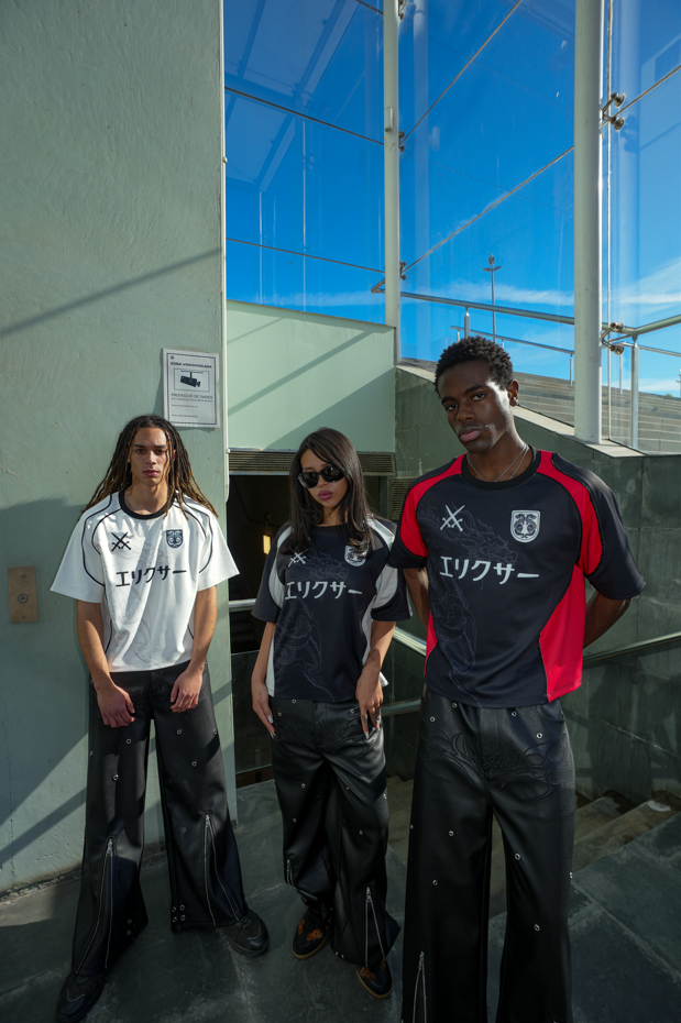 Elixir Japan Red Football Jersey