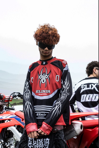 Elixir Racing Motocross Red Jersey