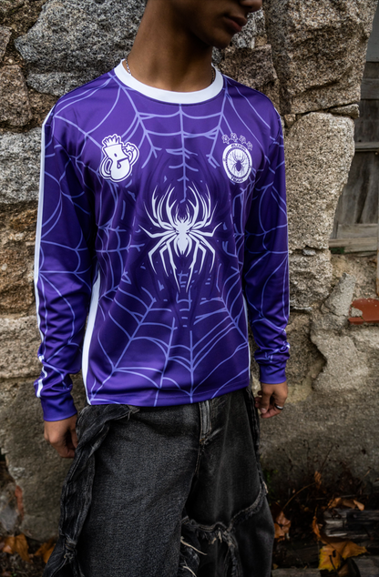 Elixir Spider Purple Football T-Shirt