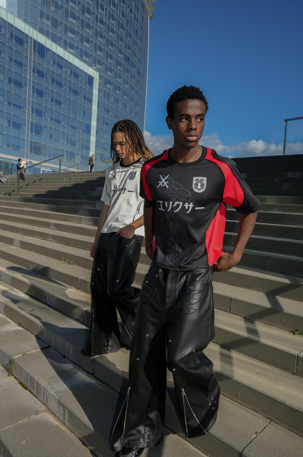 Elixir Japan Red Football Jersey