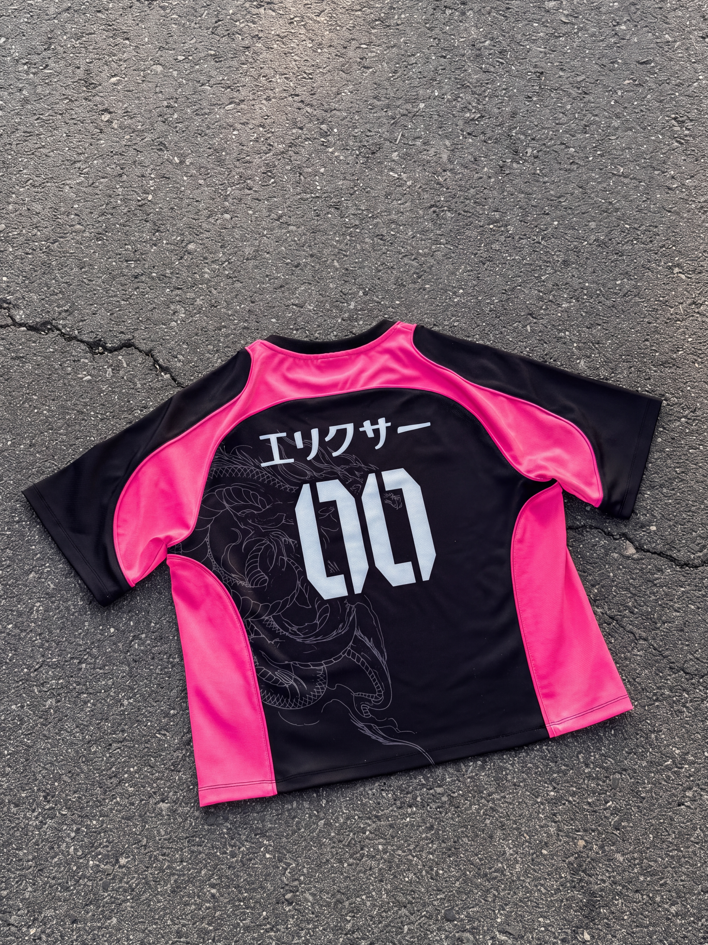 Elixir Japan Pink Football Jersey