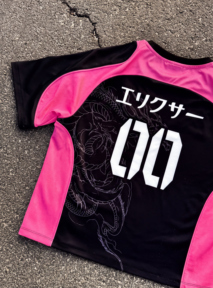 Elixir Japan Pink Football Jersey