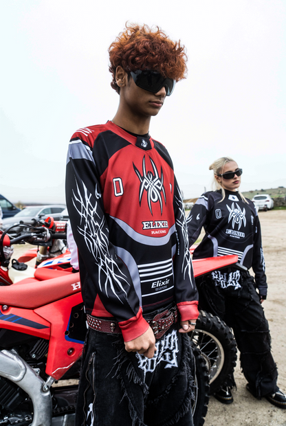 Elixir Racing Motocross Red Jersey