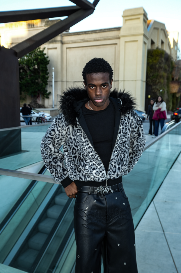 Elixir Leopard Reversible Hoodie